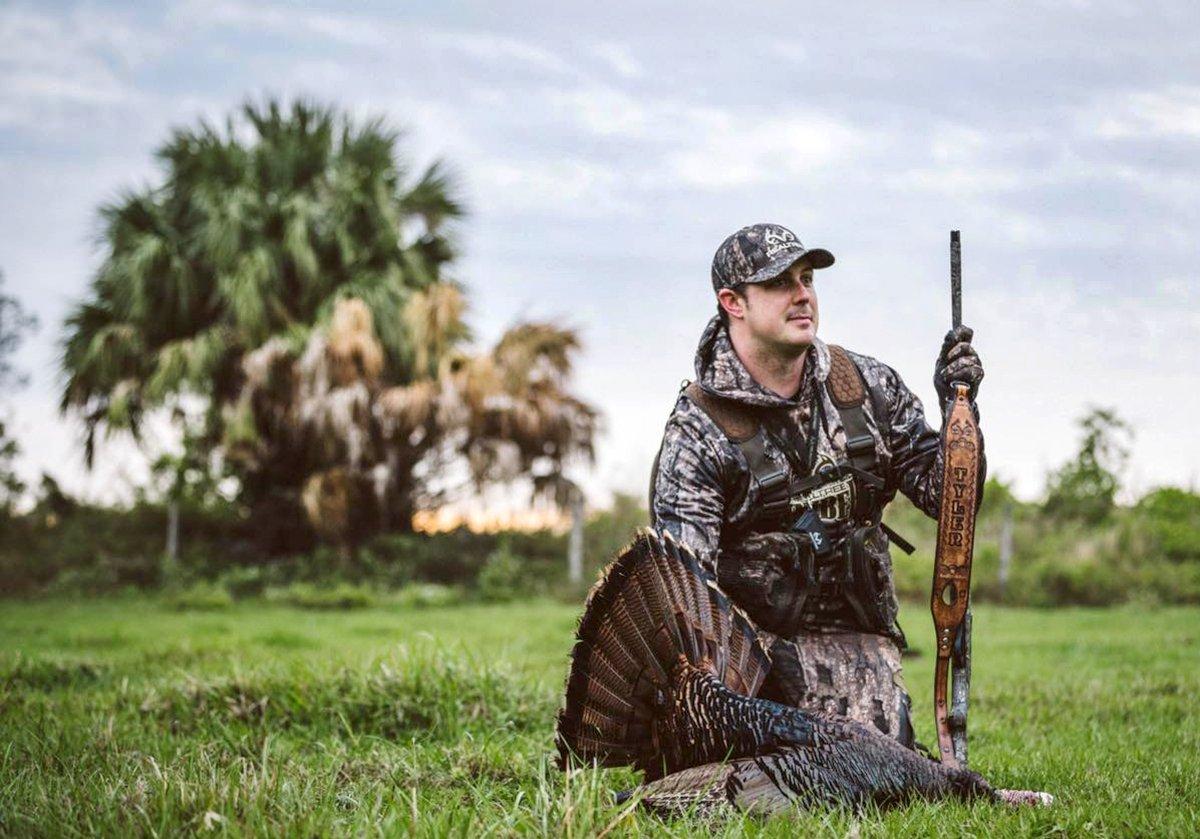 Jordan started off the 2021 season with a nice road-trip Osceola. Image by Realtree/Tyler Jordan