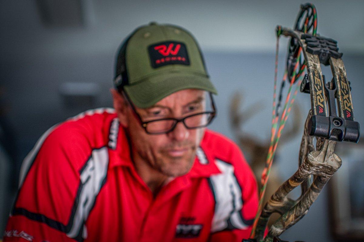 Bill Winke, host of Midwest Whitetail, is a big proponent of exercise to improve archery skills and muscle memory. (Midwest Whitetail / Bill Winke photo)