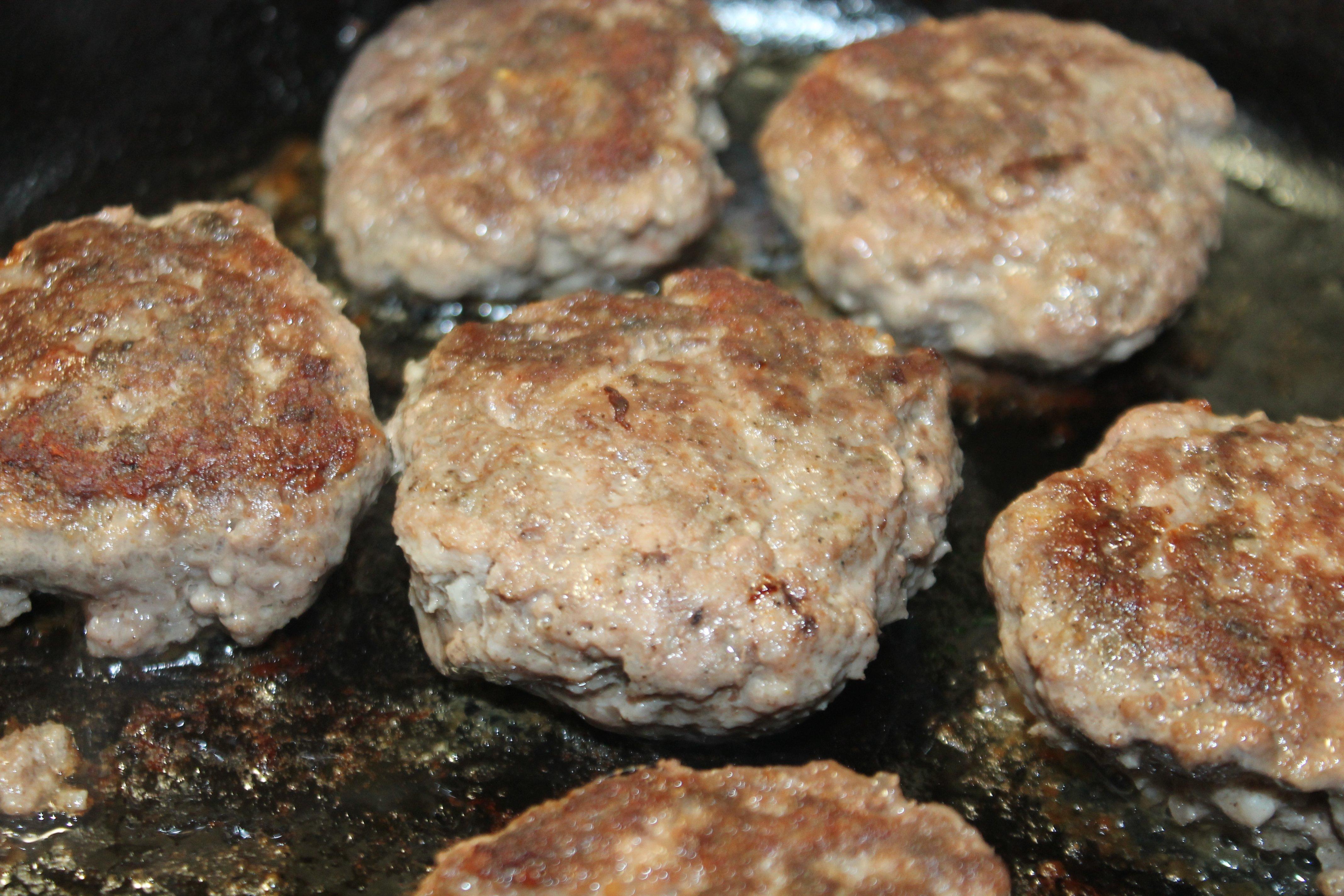 Nothing fries breakfast sausage like a cast iron pan.