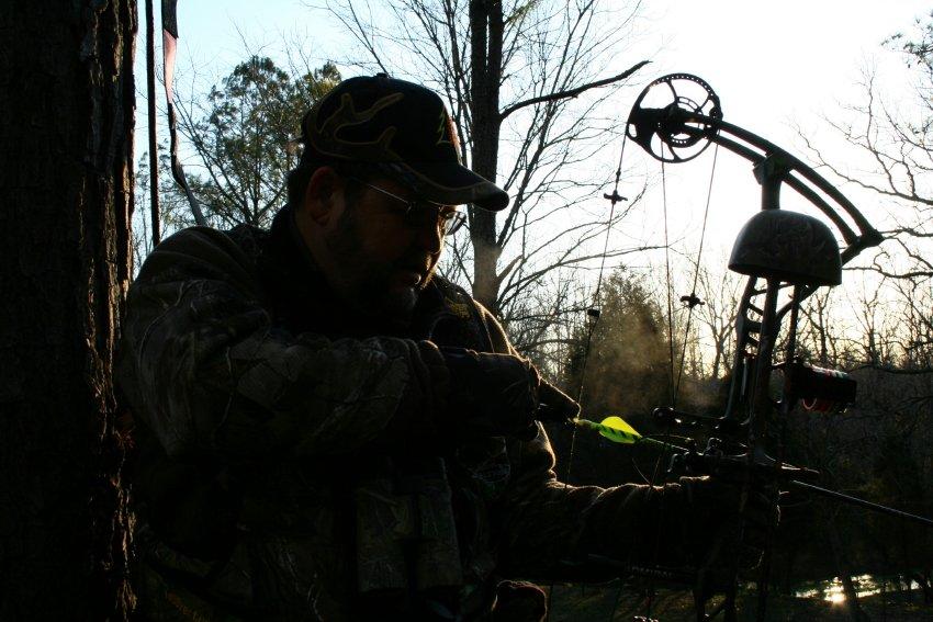 Hard breathing is a welcomed part of any encounter with game. But to make the best shot you must learn to calm nerves before the shot. (Patrick Meitin photo)