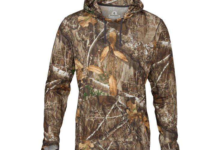 Browning Hipster-vs Hooded T-shirt in Realtree EDGE Camo