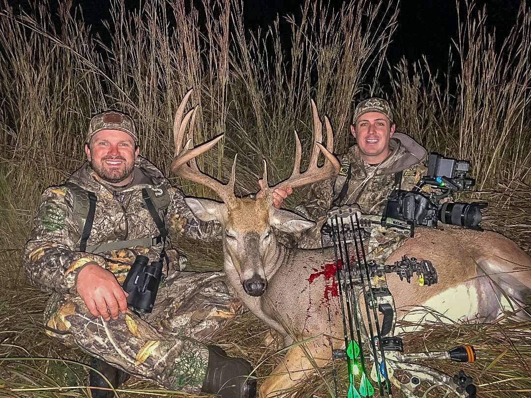 Realtree cameraman Bryan Brown's bet with Tyler Jordan paid off with a chance at this Nebraska Bruiser. 