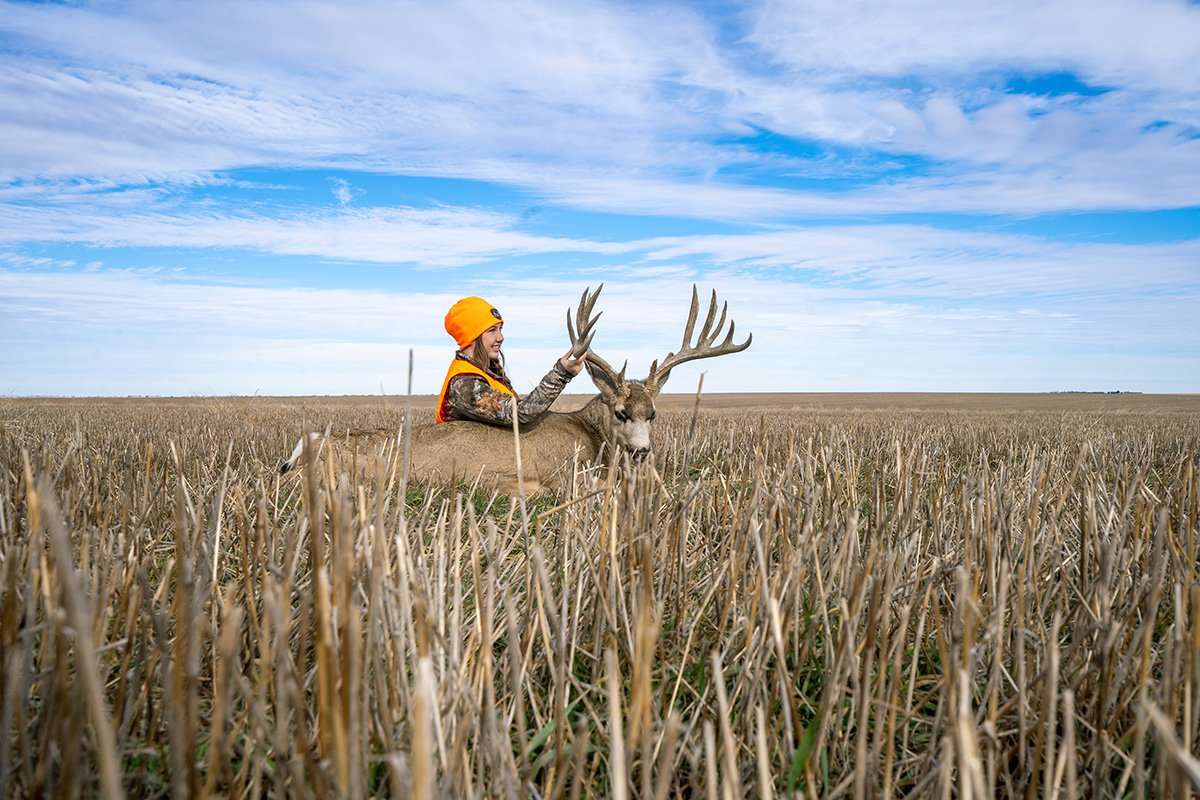 Danker's Colorado buck called the open prairie home. It's a different style of hunting in such terrain. (BuckVentures photo)