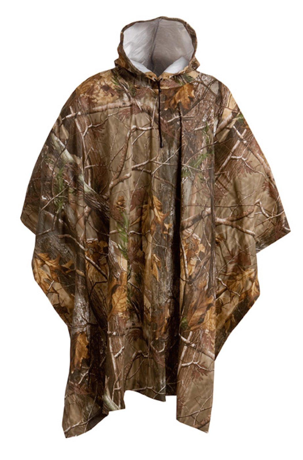 Camouflage Rain Poncho in Realtree AP
