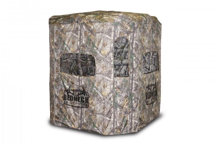 Redneck Soft Side 6x6 Camo 360 Blind in Realtree Xtra
