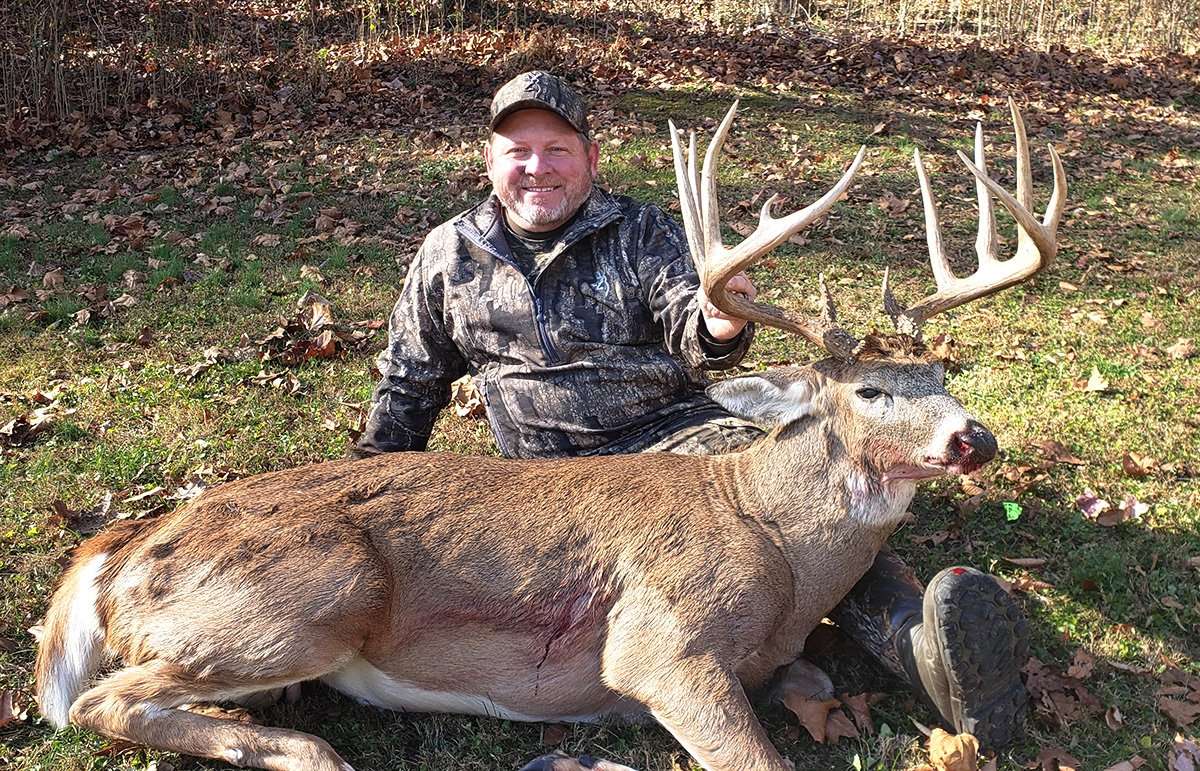 Carl Drake learned of this buck two seasons ago, and finally tagged him in 2020. 