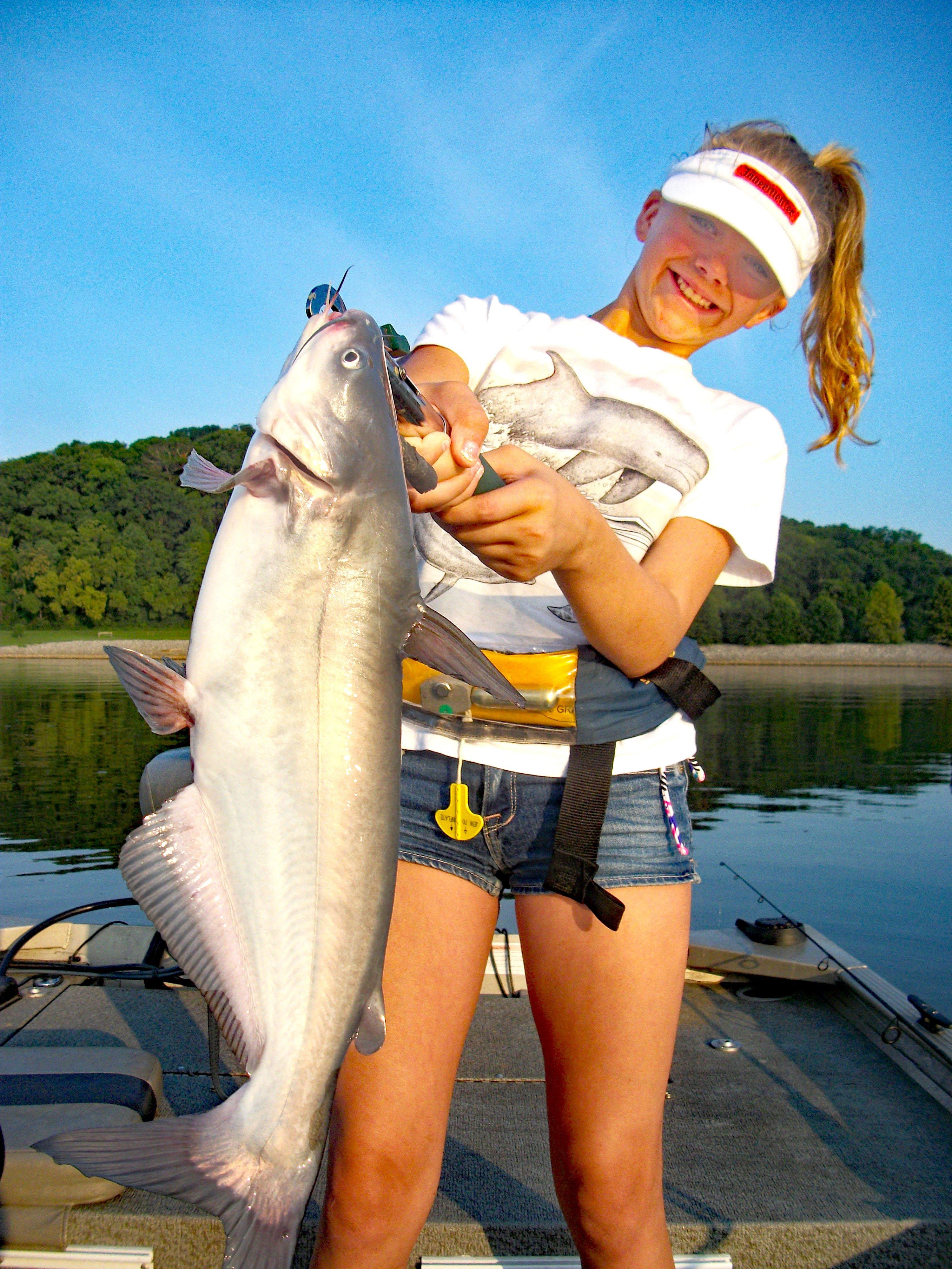 JELL-O Chicken vs Gizzard Shad TONS OF CATFISH ACTION!! 