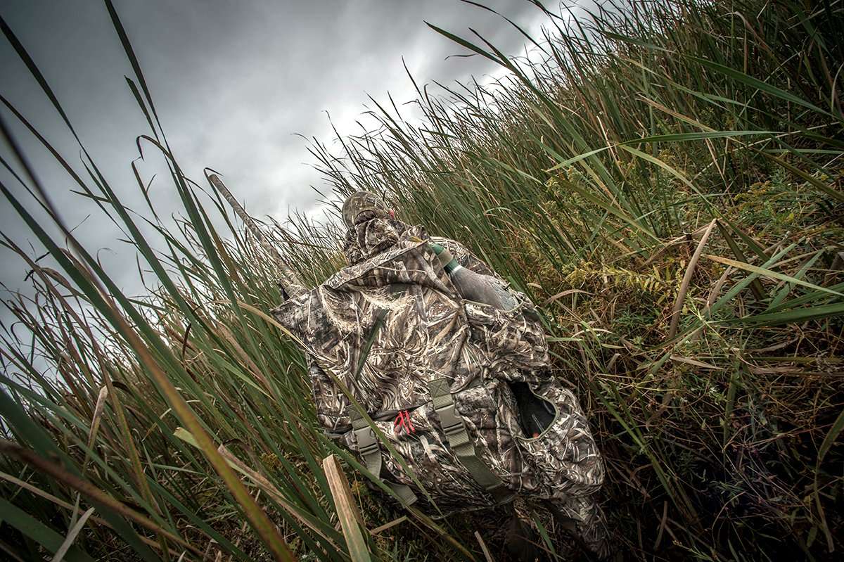 Many wetlands that have been dry for years now hold water. Conversely, traditional hotspots might be too deep to hunt with waders. Photo © Banded