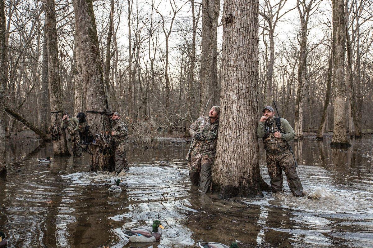 Public water offers great opportunities but many challenges. Resourceful hunters find ways to avoid the crowds. Photo © Banded