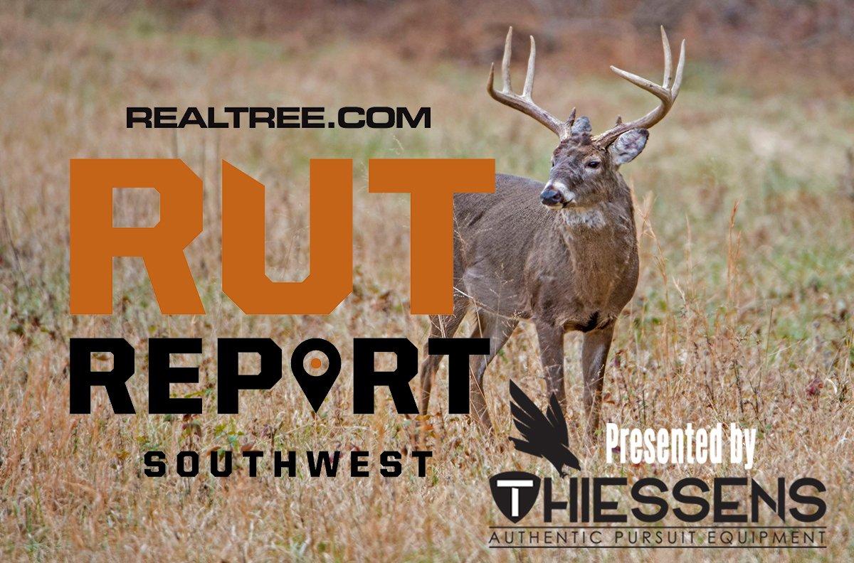 Southwest Rut Report Rut Sign on the Rise Realtree Camo