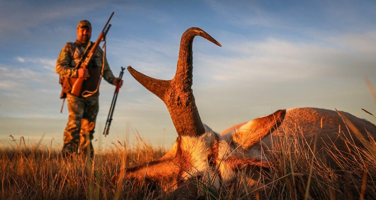 Many rifle hunting opportunities for antelope happen in early October. (Chad Schearer Image)