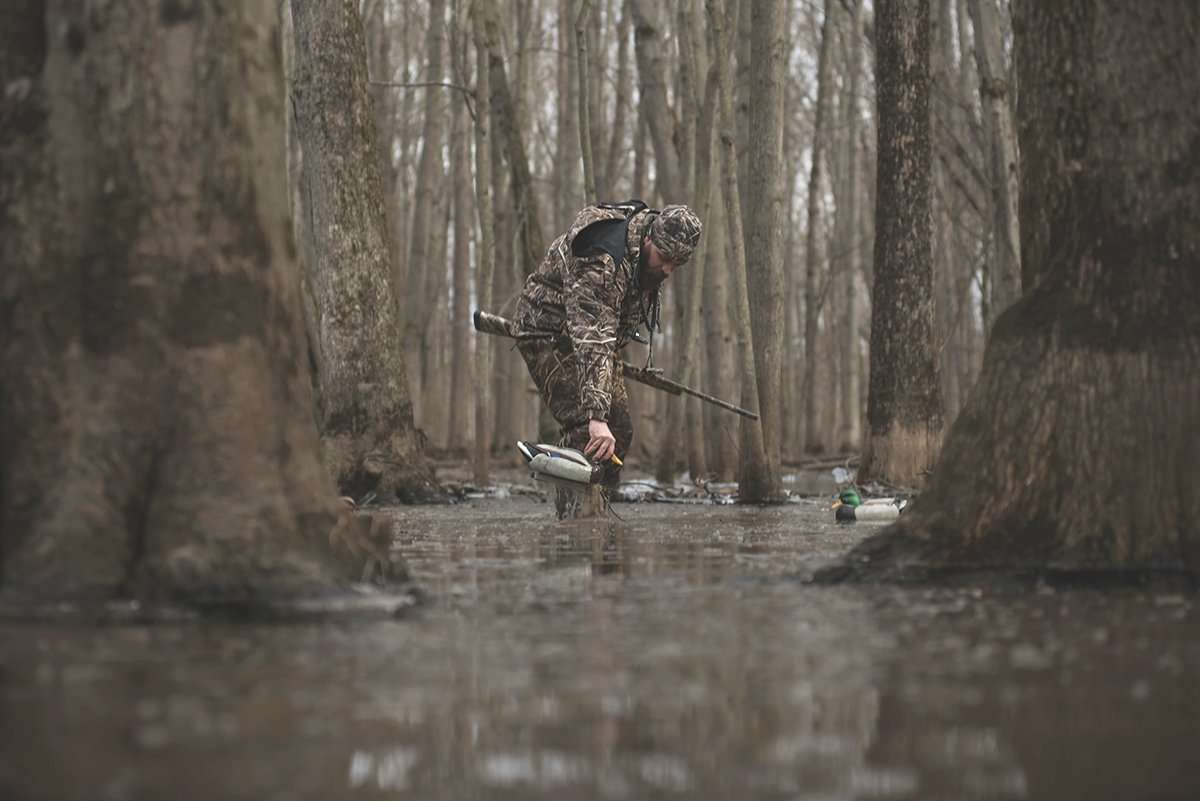 Low water in the South has made green-timber hunting difficult in many areas. Photo © Craig Watson
