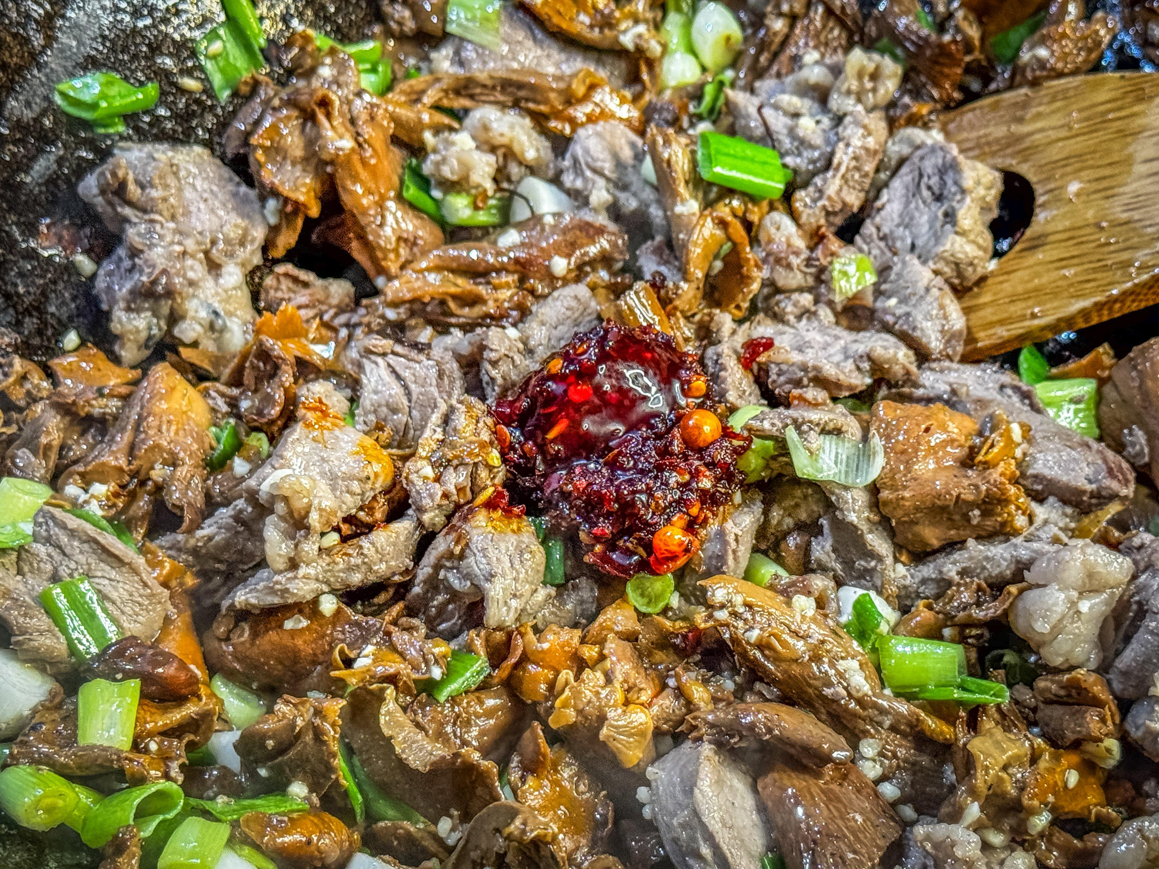 Image: chanterelle_pork_stir_fry_6