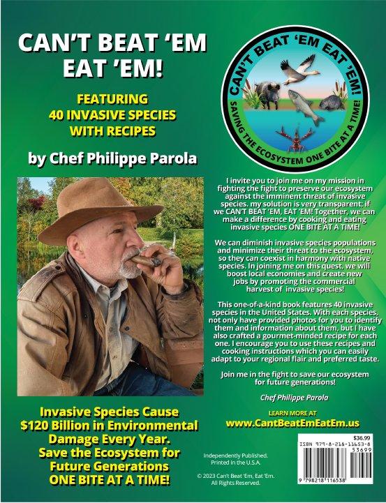 The cookbook offers a wide variety of recipes and tips for cooking all sorts of invasive species.