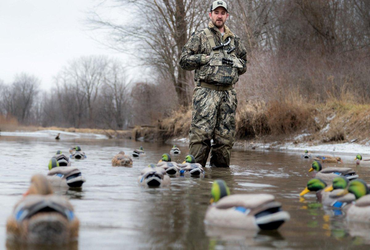 Be innovative when ducks get tough. Stale birds frustrate everyone, but you can add more to your strap by switching things up. Photo © Jeff Gudenkauf