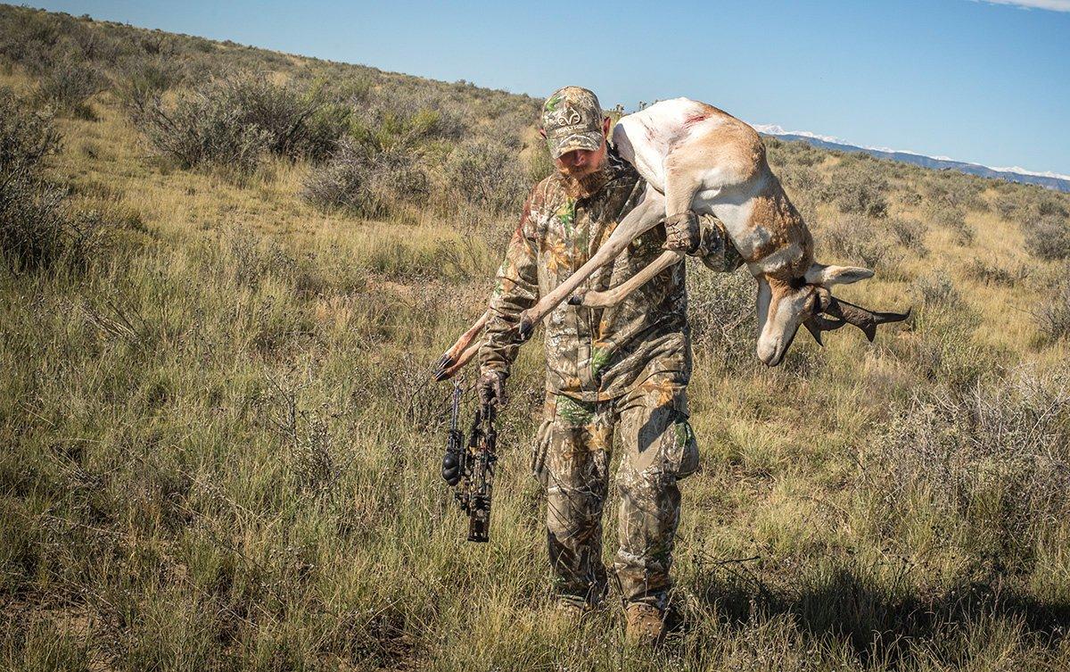 A bowhunter's best bet happens in late August, when water hole ambushes are most productive. (Bill Konway Image)