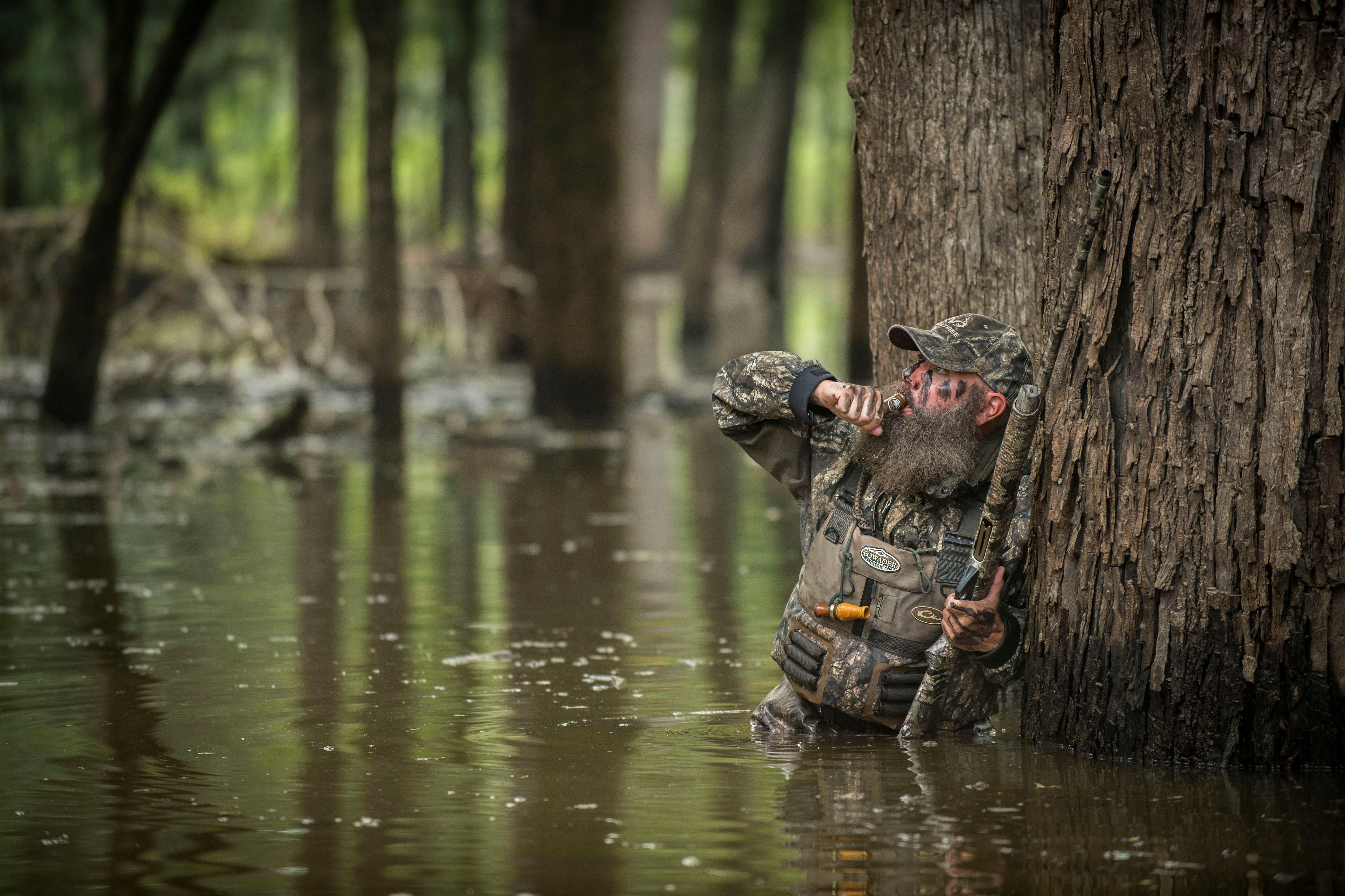 Lots of windshield time and boat rides in the dark — all part of opening day in Arkansas. Photo © Bill Konway