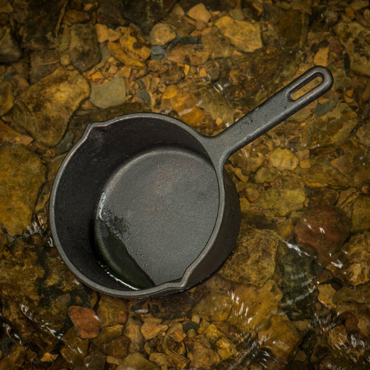 A small sauce pan is perfect for heating your sauce or glaze on the grill. Photo B. Konway
