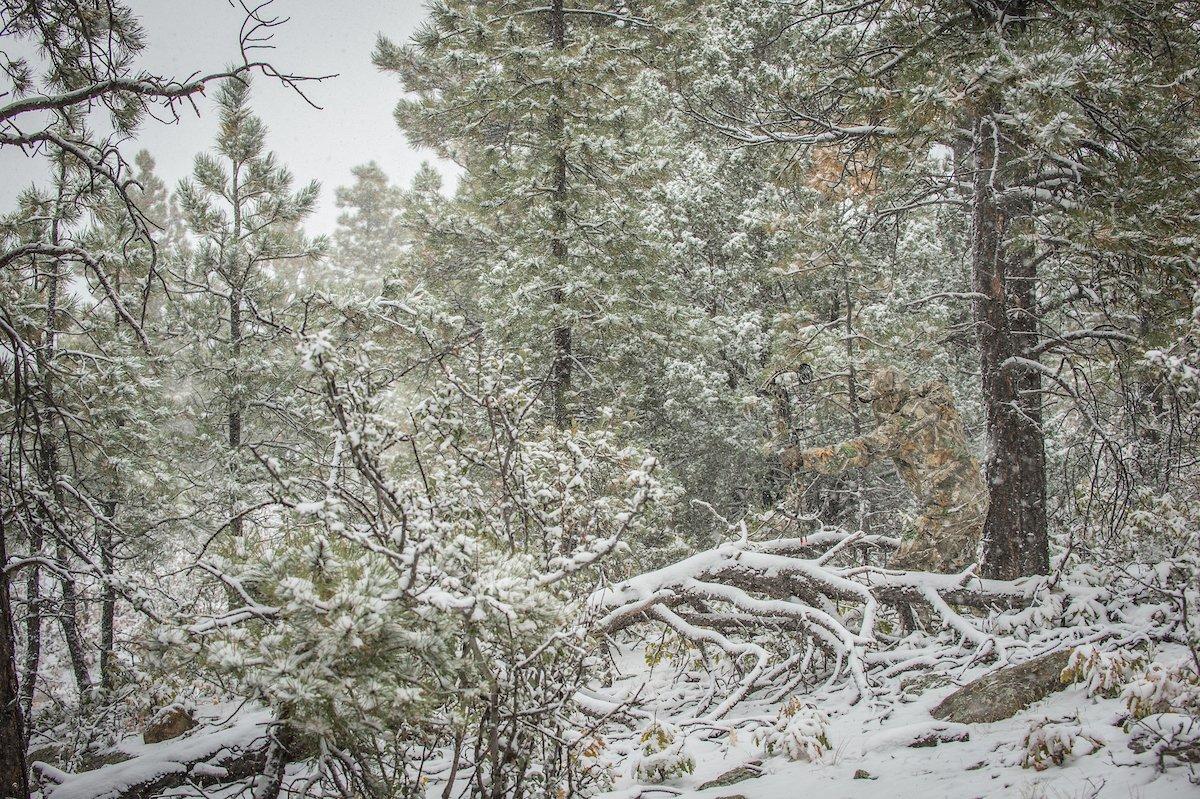 Can you find the hunter wearing Realtree EDGE? (Bill Konway photo)