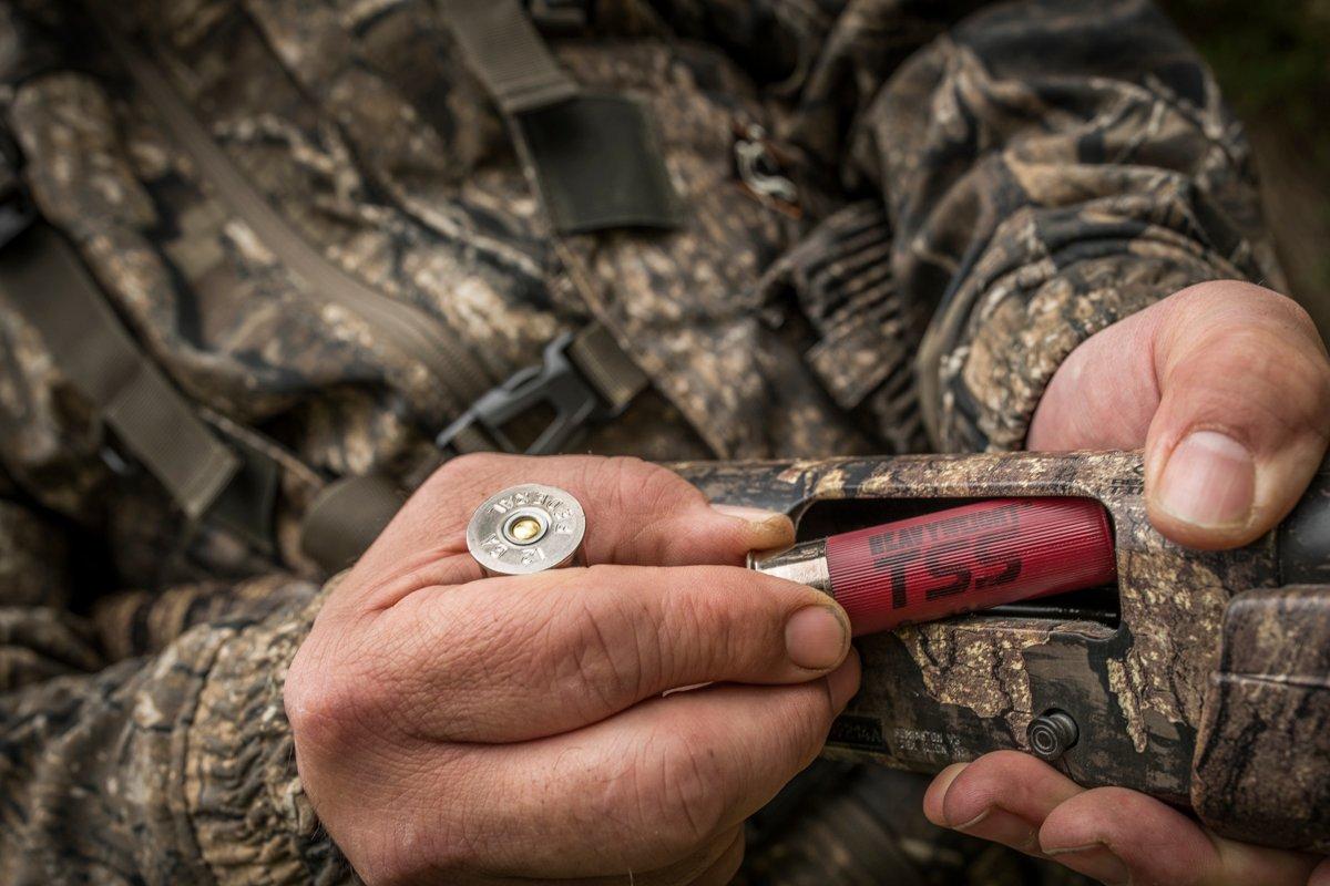 HEAVYWEIGHT TSS provides high pellet counts for turkey hunters. © Bill Konway photo