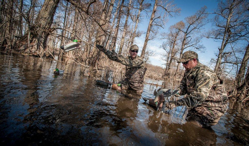 Decoy philosophies for puddle ducks differ from those for divers, but it still pays to change your spread when necessary. Photo © Bill Konway