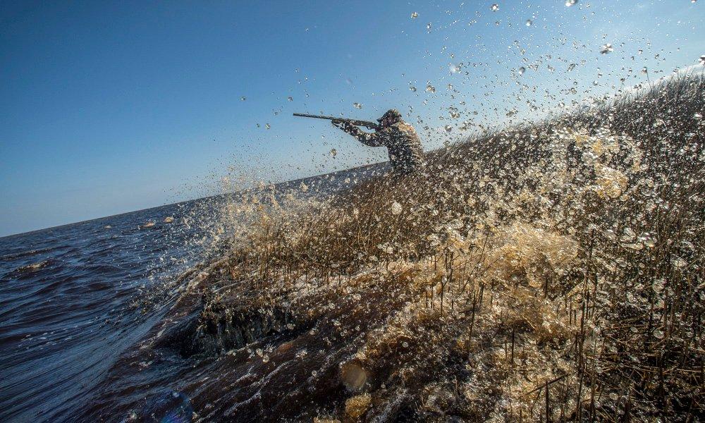 Duck hunting can involve long hours, difficult conditions and agonizing decisions. That's why we love it. Photo © Bill Konway