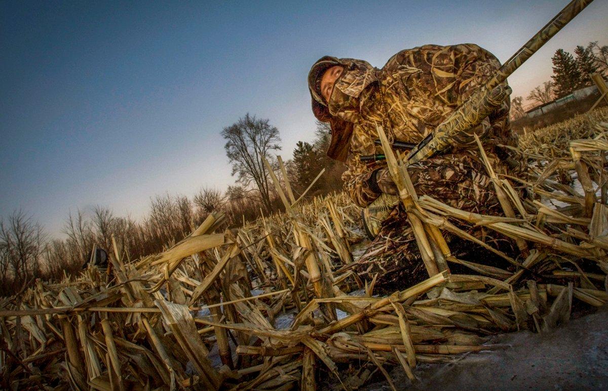 Saturated ag fields and sheet water can create fabulous duck and goose hunting opportunities. Photo © Bill Konway/Realtree