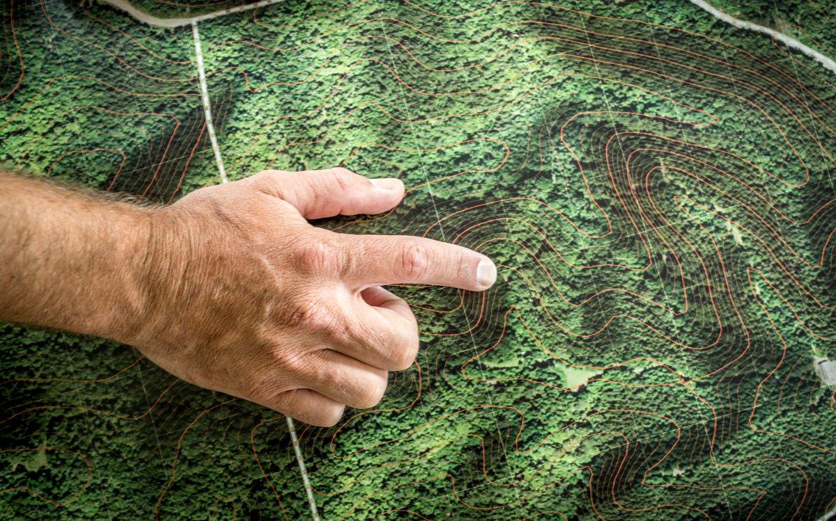 Use maps (digital and printed) to help find your next honey hole. (Bill Konway photo)