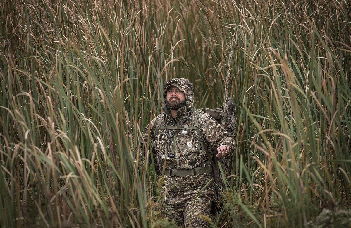 That's great cover, but good luck seeing or shooting ducks when they decoy. Photo © Bill Konway