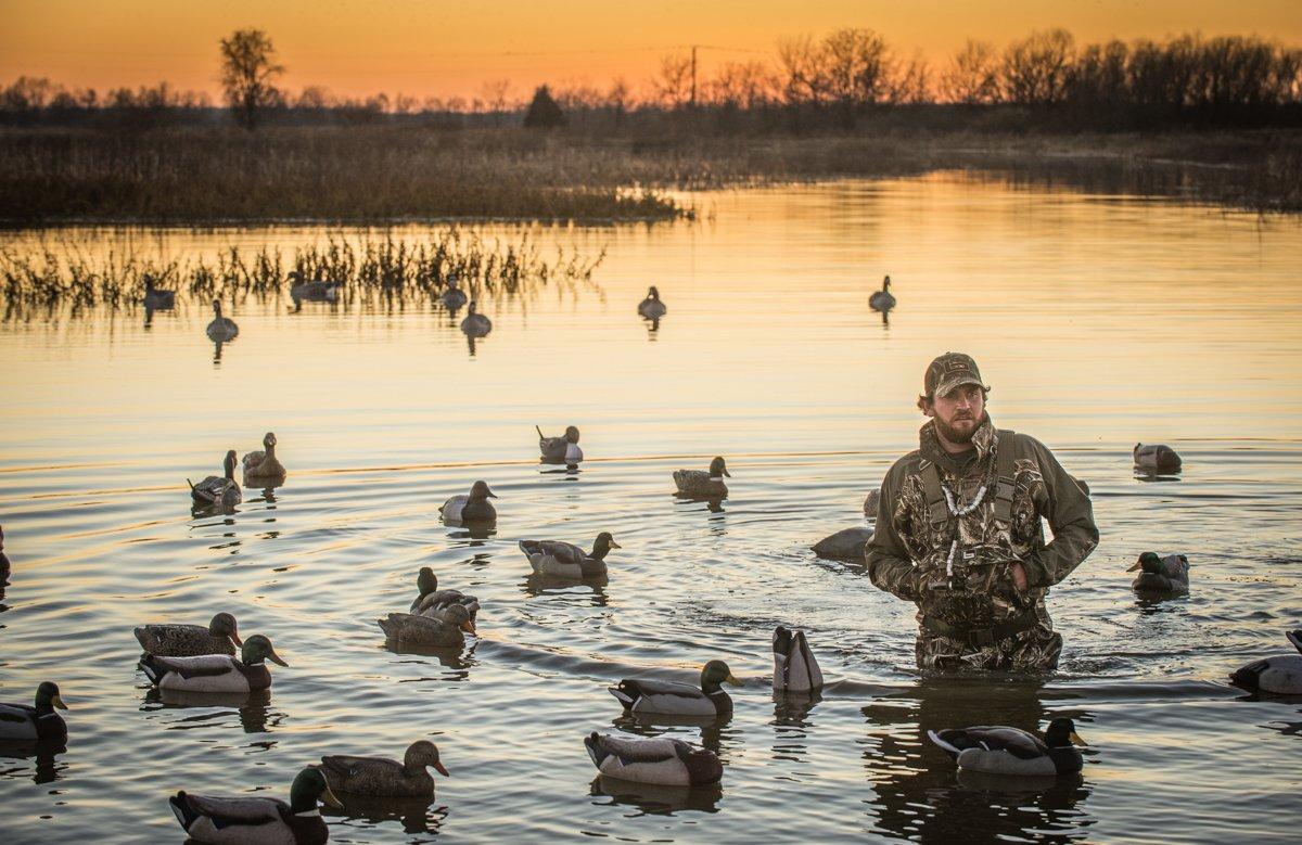 Most duck hunters prefer early mornings, but some enjoy evening outings. Both can produce great results. Photo © Bill Konway