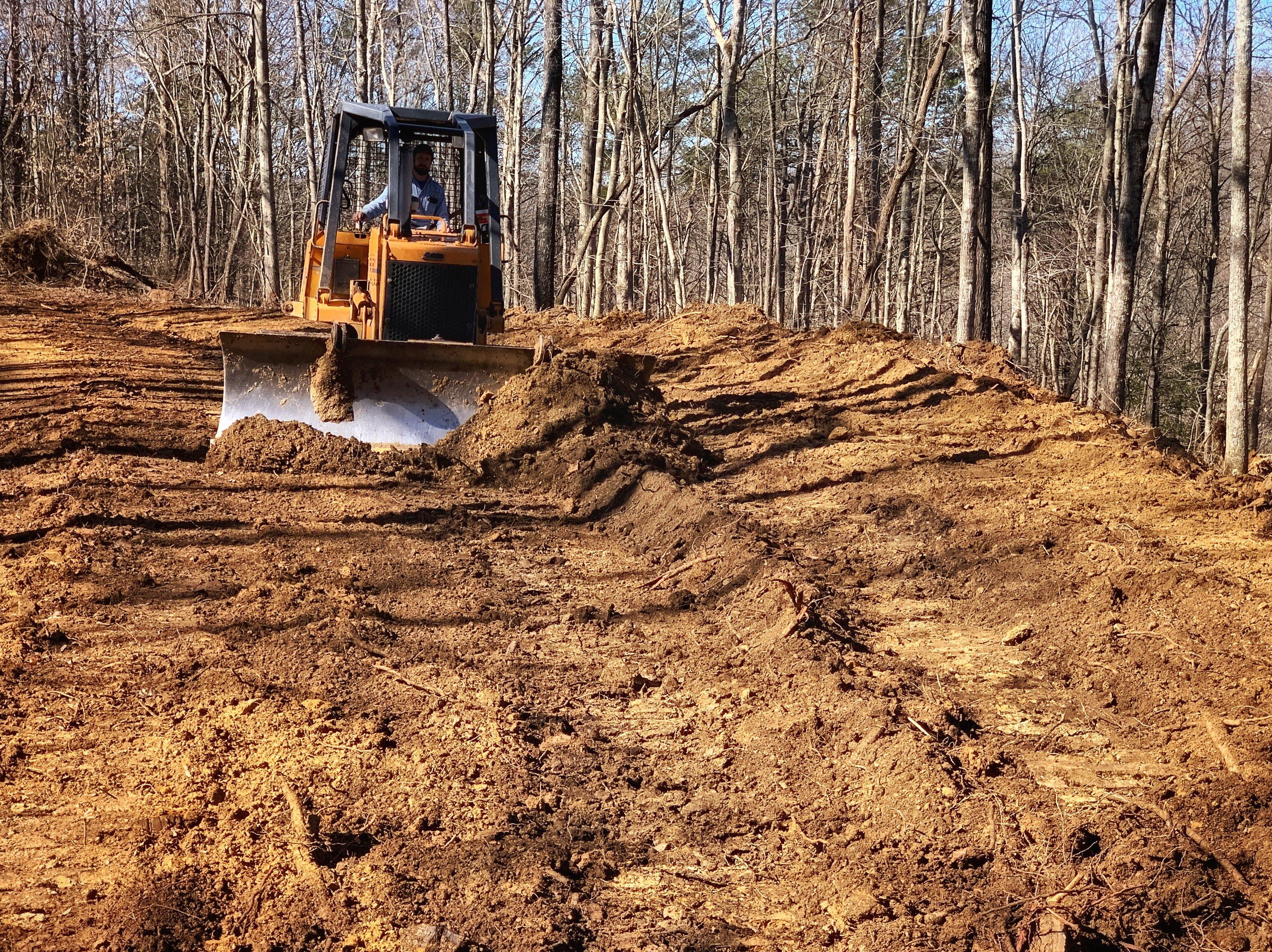 Clearing fall food plots well in advance reduces the risk of pushing out deer in late summer and early fall. (Bill Konway photo)