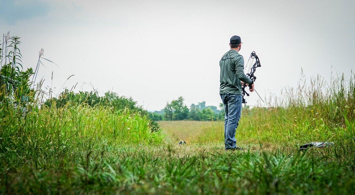 Practicing at longer distances, such as 50, 60, 70 yards and beyond, will make 30- and 40-yard shots at game much more achievable. (Midwest Whitetail photo)