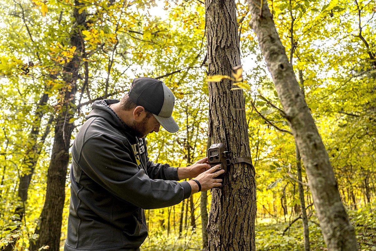 Setting up trail cameras near property access points can help monitor trespassing. (Midwest Whitetail photo)