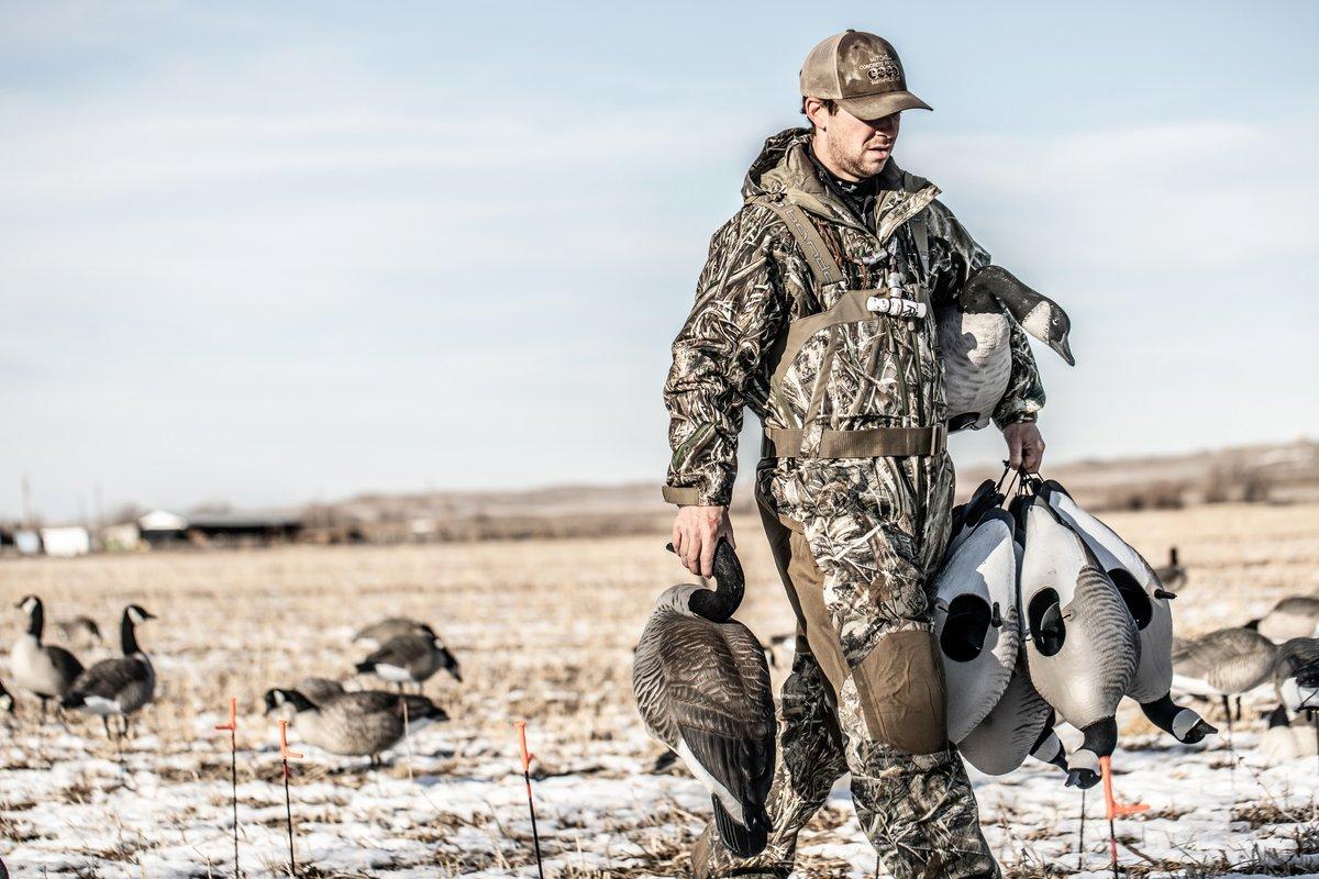 Don't be afraid to switch strategies or reach into your bag of tricks when hunting finicky geese. Photo © Nick Costas