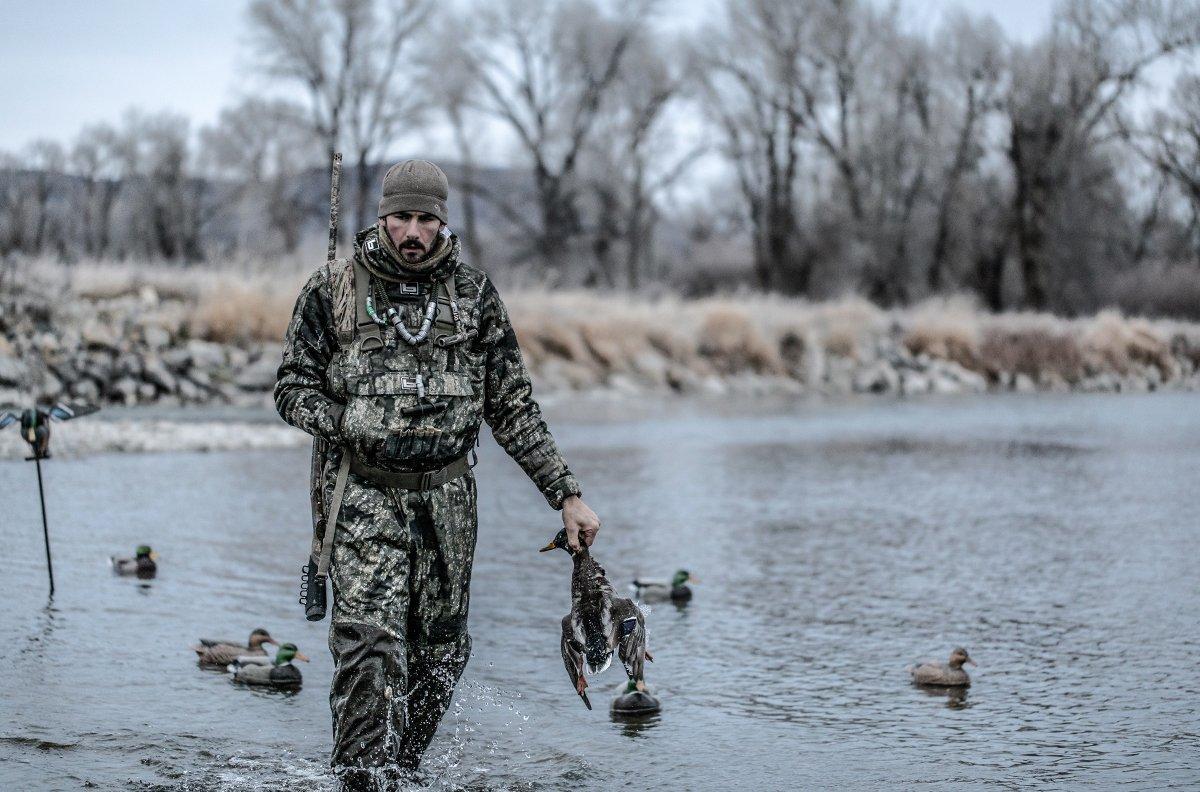 Tiny ponds, sloughs, potholes and backwaters provide great duck hunting opportunities. Photo © Nick Costas