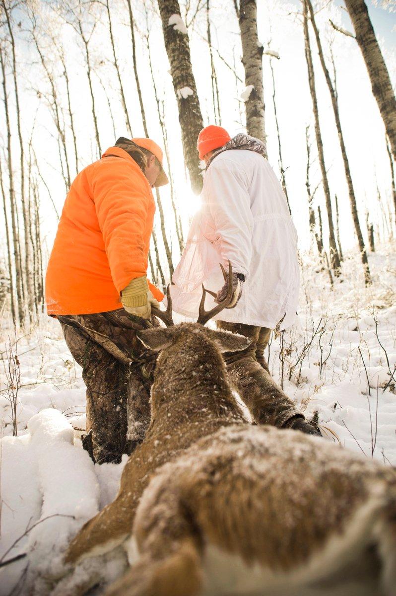 Cold weather deer hunting