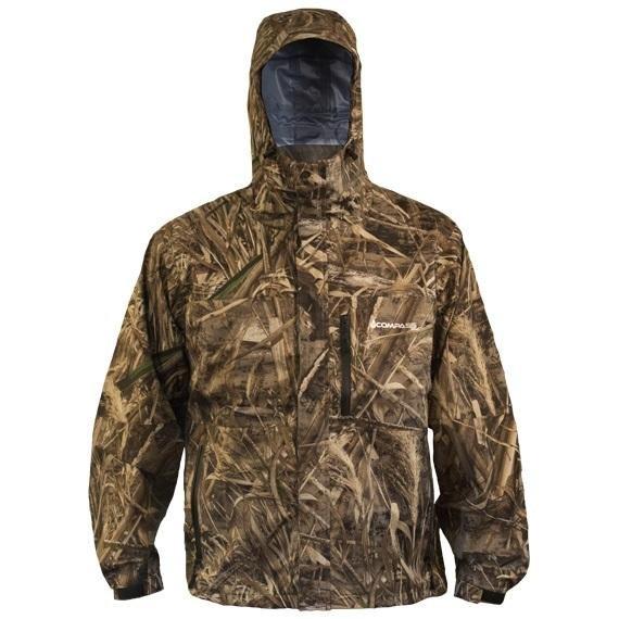 Compass 360 Gale™ Camo Rain Jacket in Realtree Xtra and MAX-5