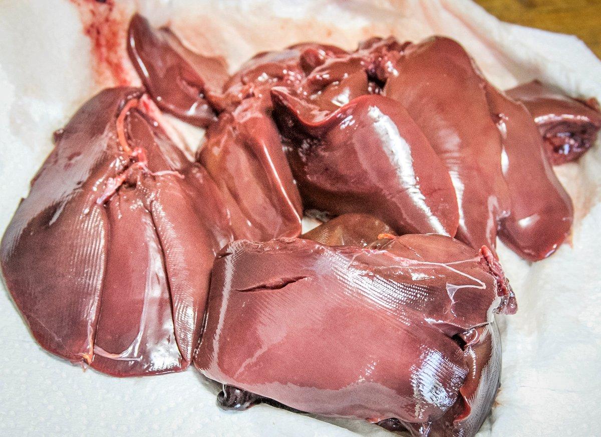 Save the livers from your turkeys, vacuum sealed and frozen, until you have enough for the recipe.