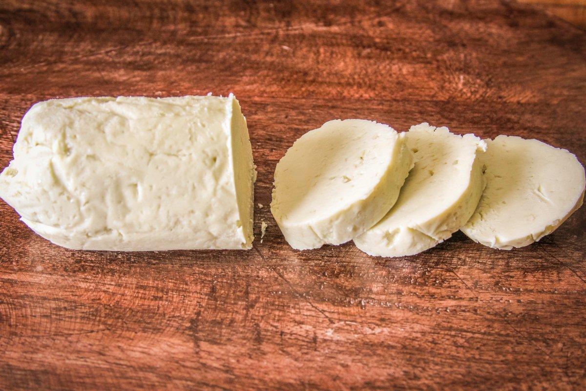 Slice the chilled butter and use it anywhere you would store purchased butter.