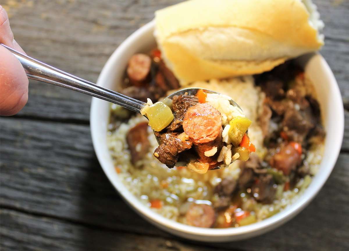 Beaver and Sausage Gumbo - Realtree Camo