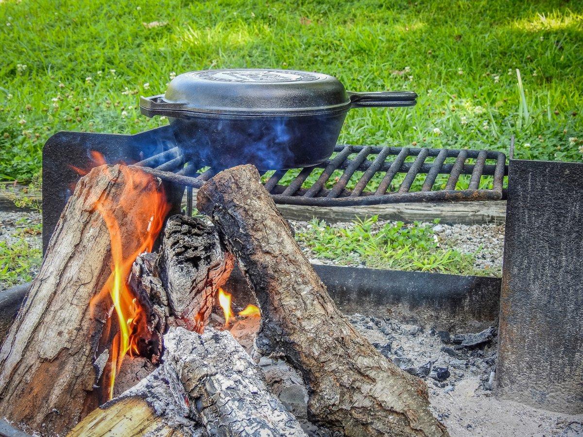 Campfire cooking always tastes better than the same recipes at home.
