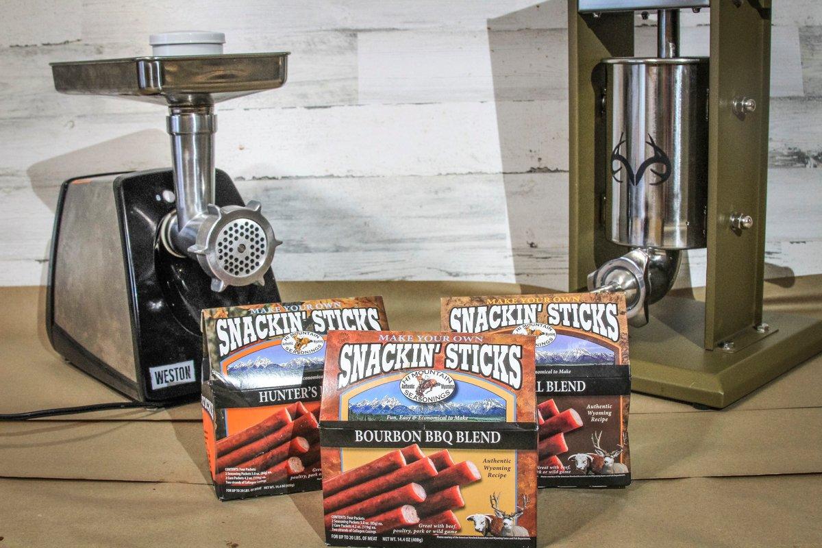 Kits from Hi Mountain and gear from Weston make it easy to process your own snack sticks.