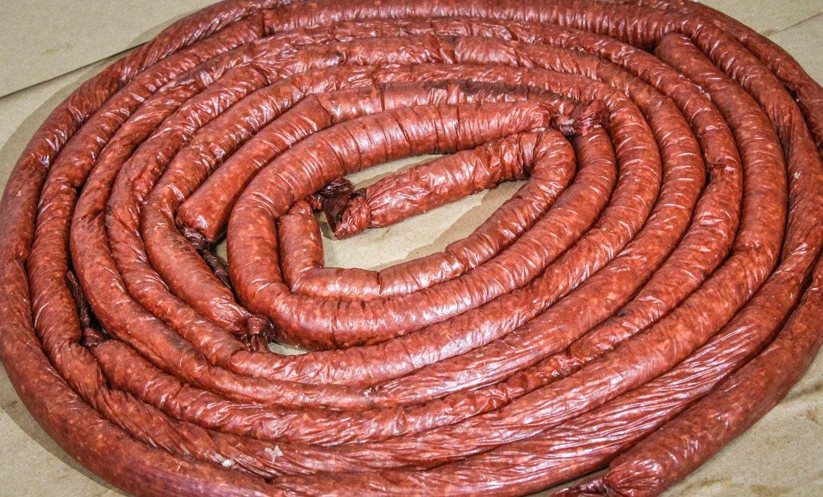 Internal cooking temperature for summer sausage and snack sticks