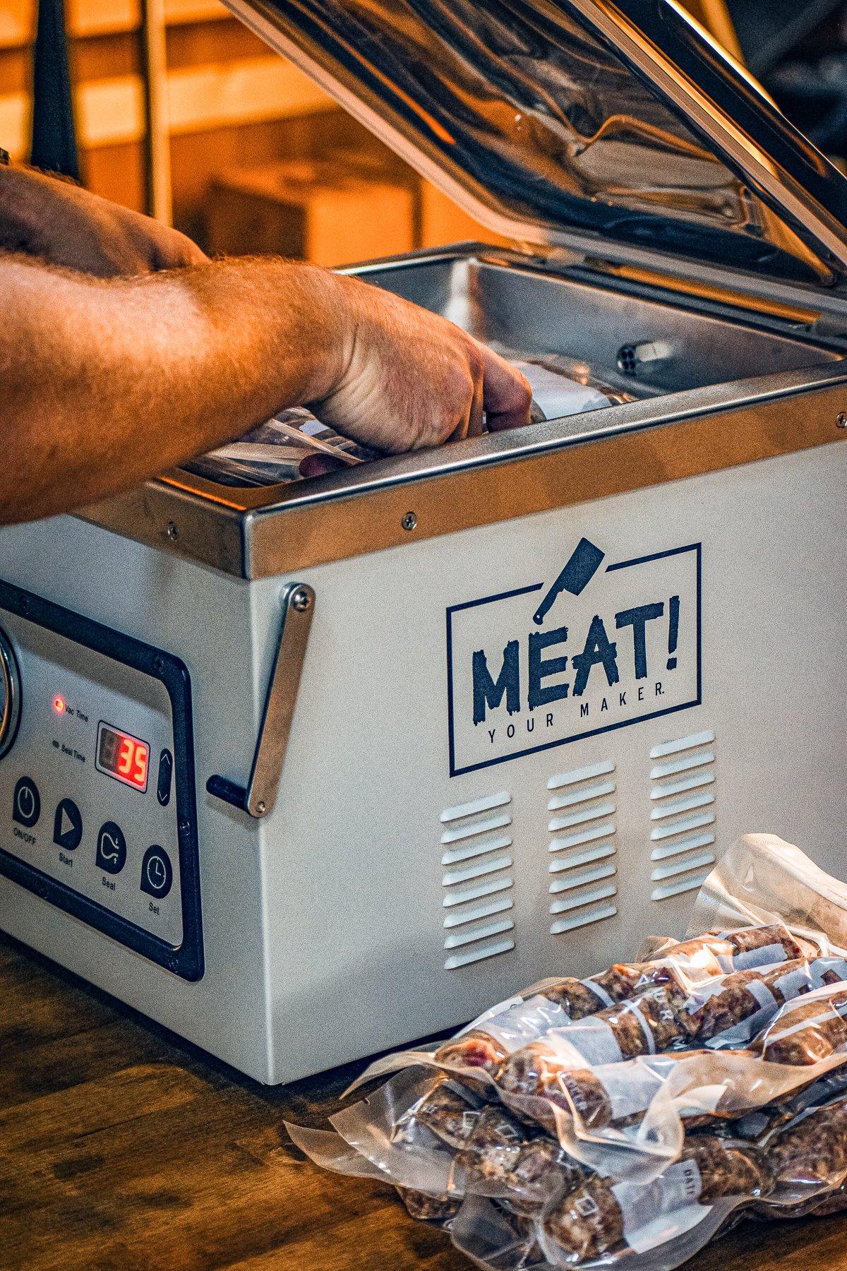 A chamber sealer does the best job at protecting meat for long-term storage.Photo courtesy of MEAT