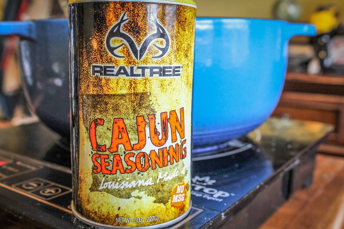 Realtree Cajun Seasoning give the recipe the perfect blend of flavor and heat.