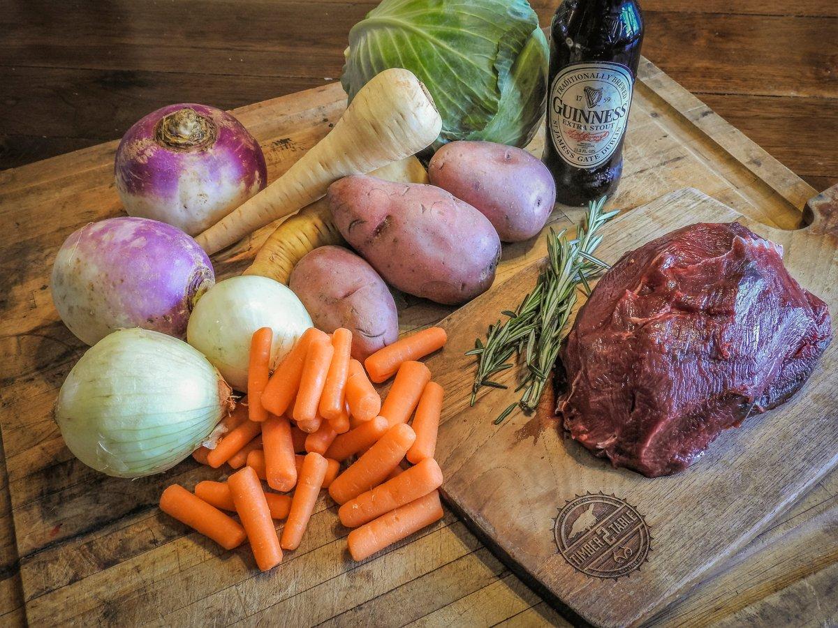 With plenty of potato and root vegetables, this stew will stick to your ribs.