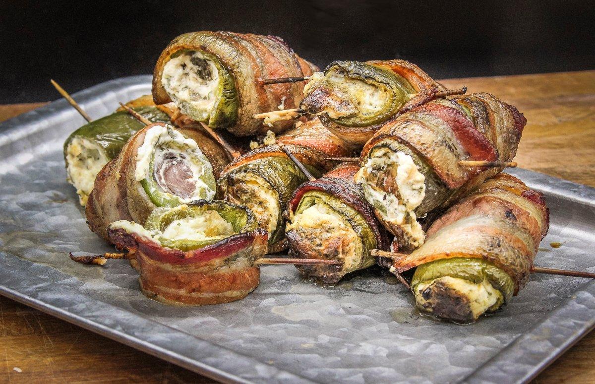 Turkey Heart-Stuffed Jalape√±o Poppers