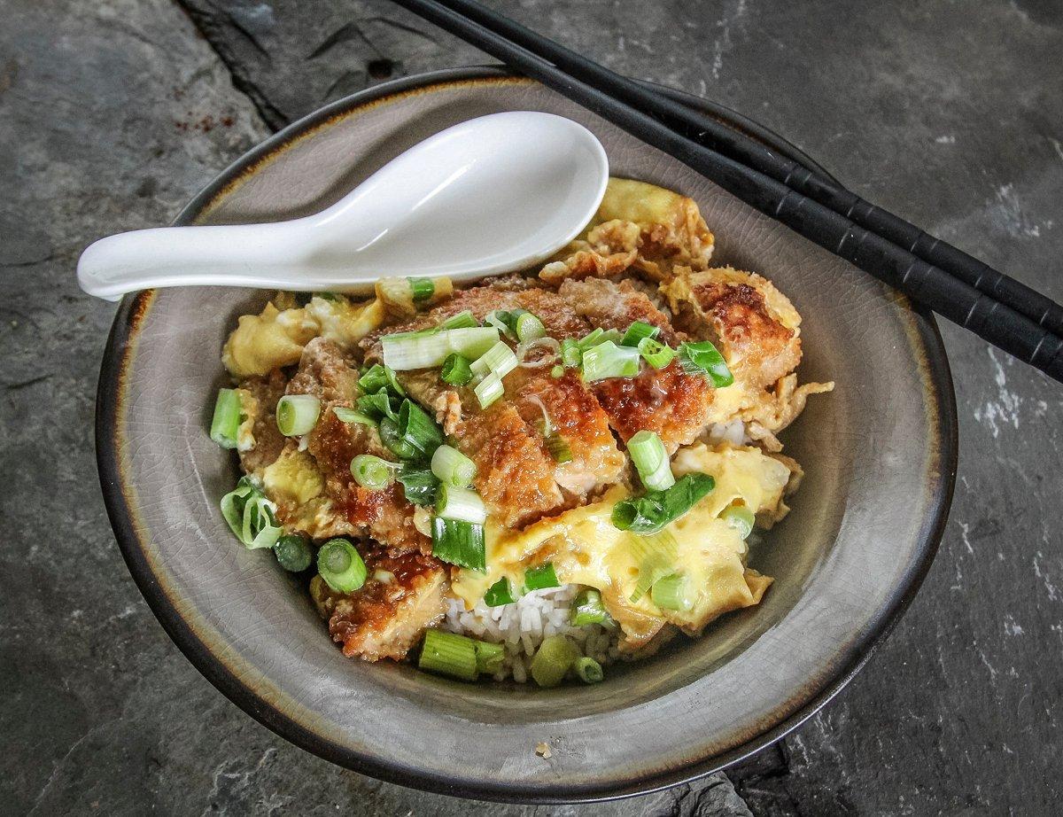 Katsudon makes a perfect quick lunch or dinner.