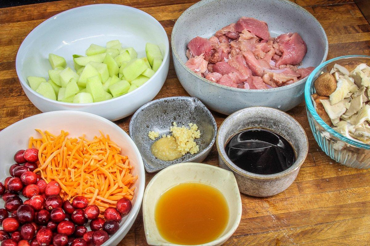 Prep all ingredients before starting to stir-fry.