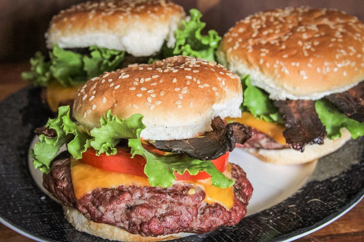 Venison Bacon Burgers Recipe